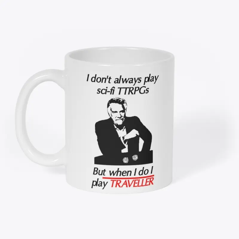 I Play Traveller Mug